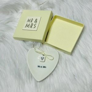 Mr. & Mrs. Heart Ring Bowl